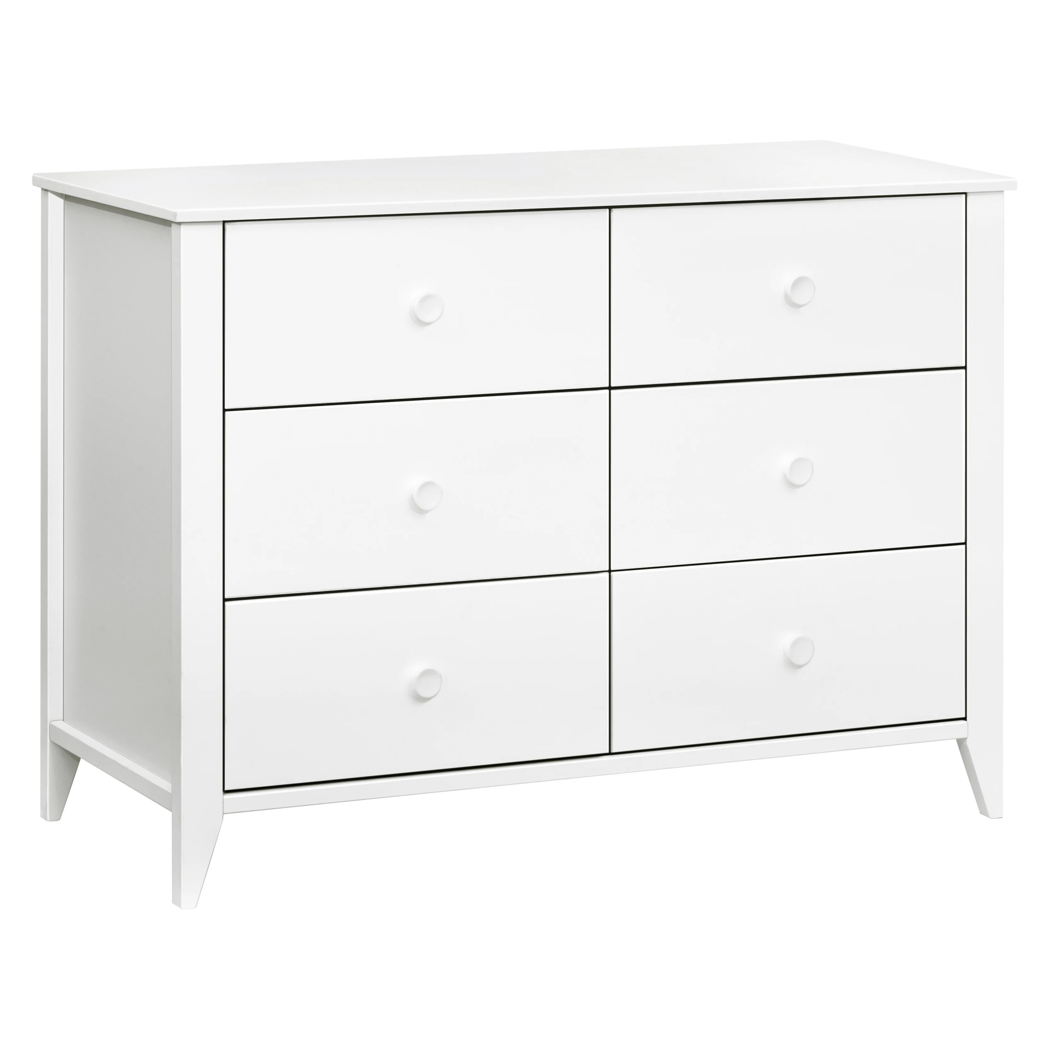 Sprout 6-Drawer Double Dresser - Hipbabygear with regard to Sprout 6-Drawer Double Dresser, White