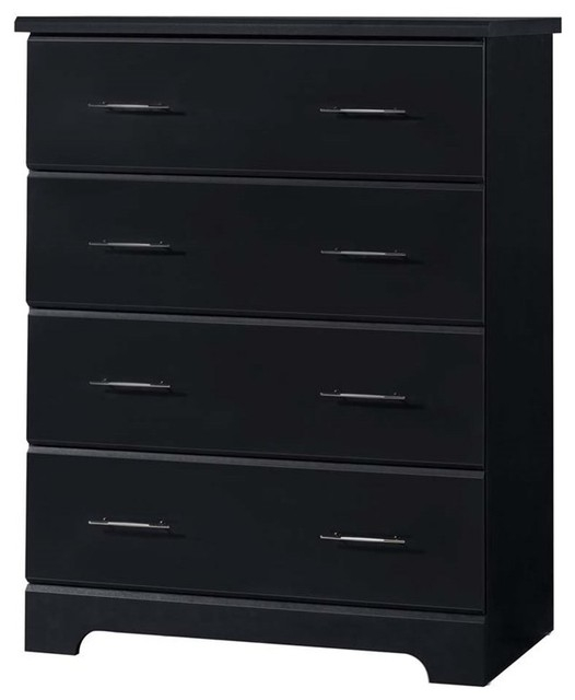 Stork Craft Usa Brookside 4 Drawer Chest In Black - Transitional ... throughout Stork Craft Usa Brookside 4 Drawer Chest In White