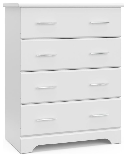 Storkcraft Brookside 4 Drawer Chest (White) – Greenguard Gold Certified ... with Stork Craft Usa Brookside 4 Drawer Chest In White