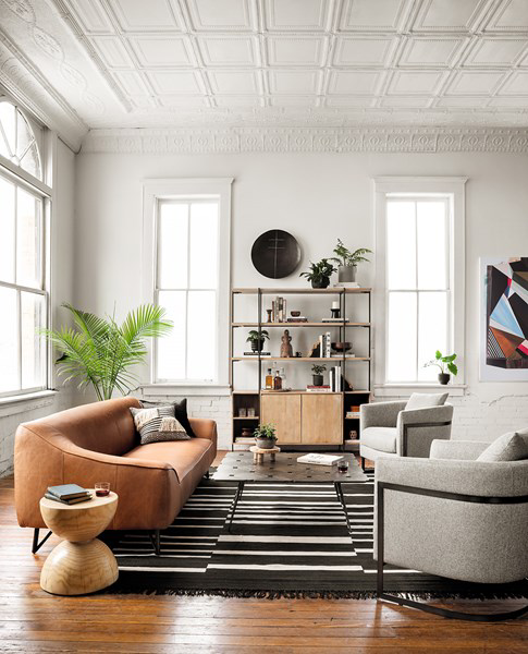 Thompkins Sofa-94"-Natural Washed Camel | Four Hands Look Book | Living ... within What Makes the Beckwith 94" Sofa in Natural Washed Camel a Timeless Choice