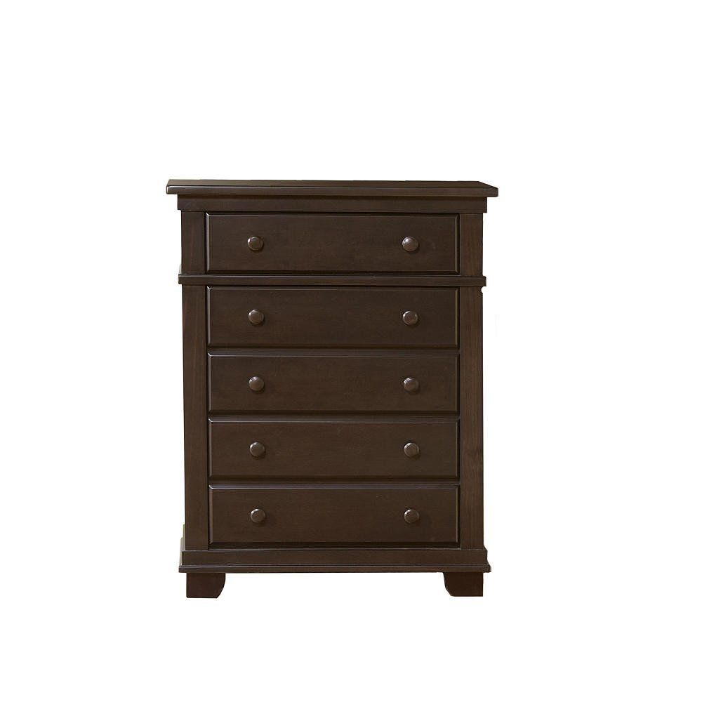 Toro 5 Drawer Dresser (Distressed Granite, Mocacchino, Slate, Stone And White) – Kids Furniture ... in Beyond Furniture Understanding the Value of Pali Design's White Torino