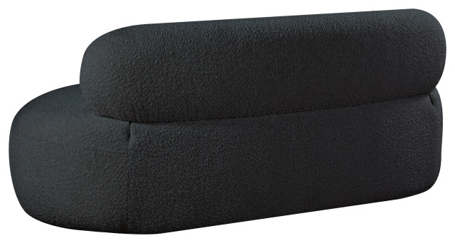Venti Black Boucle Fabric Upholstered Set - Transitional - Sofas - By ... with Venti Black Boucle Fabric Upholstered Set, Green, Sofa