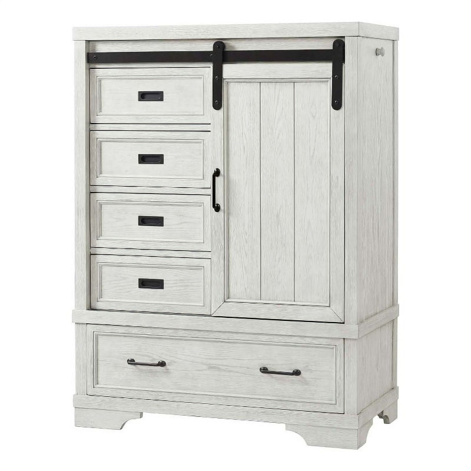 Westwood Design Foundry Traditional Wood Chifferobe In White Dove - Walmart.com intended for Timeless Storage Solutions The Westwood Westfield Chifforobe