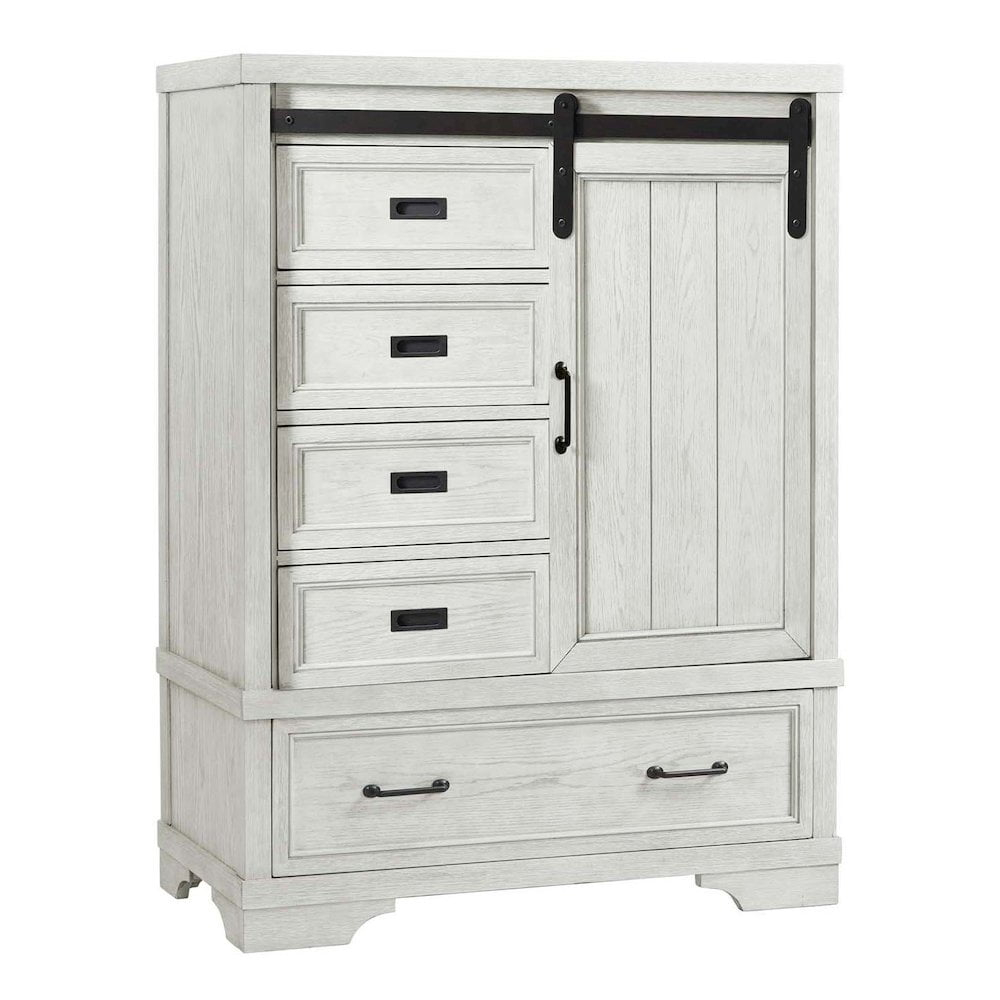 Westwood Design Foundry Traditional Wood Chifferobe In White Dove - Walmart.com regarding Timeless Storage Solutions The Westwood Westfield Chifforobe