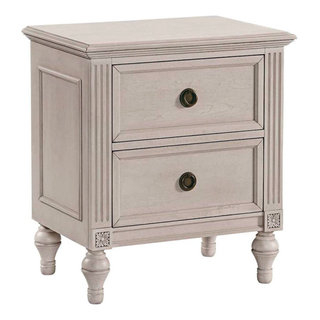 Westwood Design Viola 2-Drawer Transitional Wood Nightstand In Lace ... for Westwood Design Viola Transitional Wood Chifferobe In Lace Beige Finish