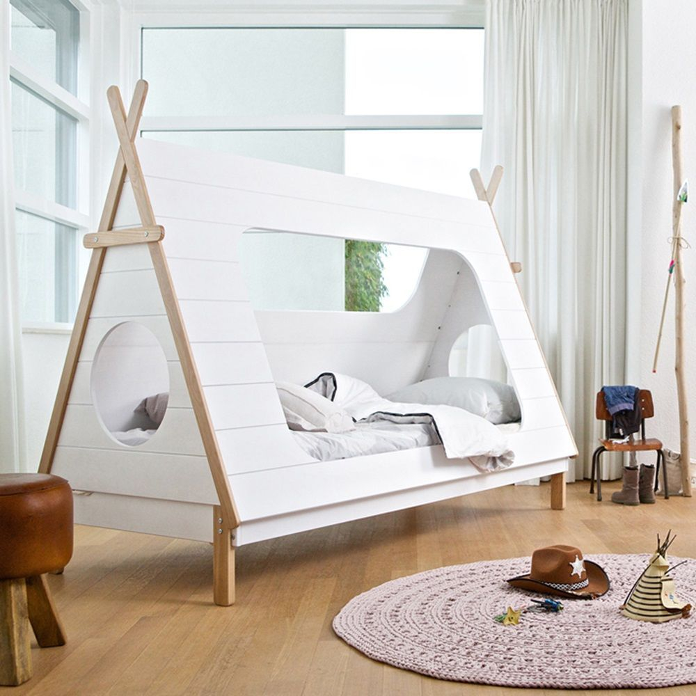 White Tent Unique Childrens Beds For Boys & Girls Modern Unique Toddler ... within Expert Insights on Maintaining and Caring for Your Tent Bed White