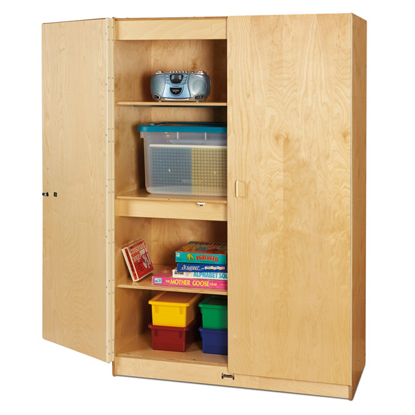 Wide Storage Cabinet - Jonti-Craft 5953Jc | Affordable Cabinets & Jonti Craft Products! throughout Jonti-Craft Single Storage Cabinet