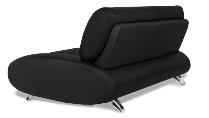 Zuri Furniture Modern Aspen Black Microfiber Leather Loveseat ... regarding Modern Aspen Black Microfiber Leather Sofa