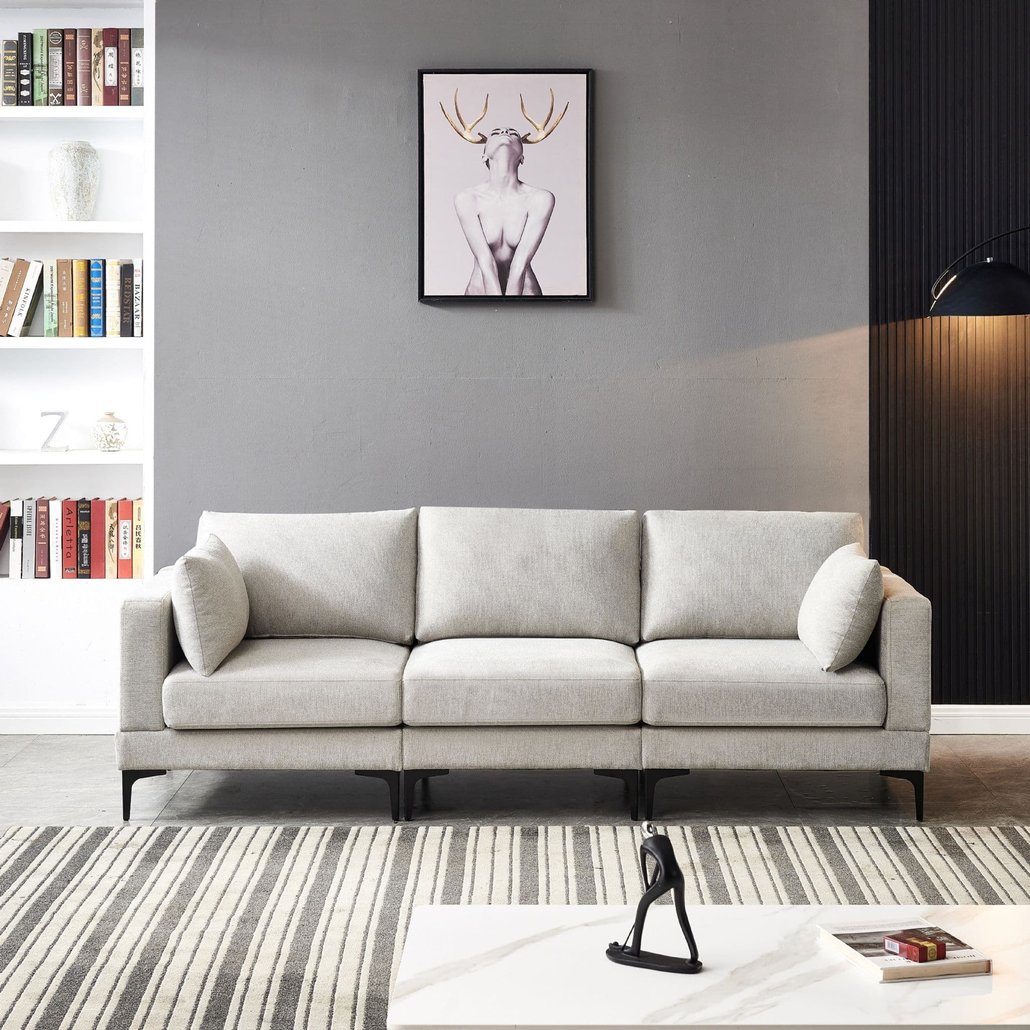 2025 Popular Choosing The Perfect Modern 3-Seater Sofa For Your Home pertaining to The Art of Choosing the Right Large Seating for Your Home