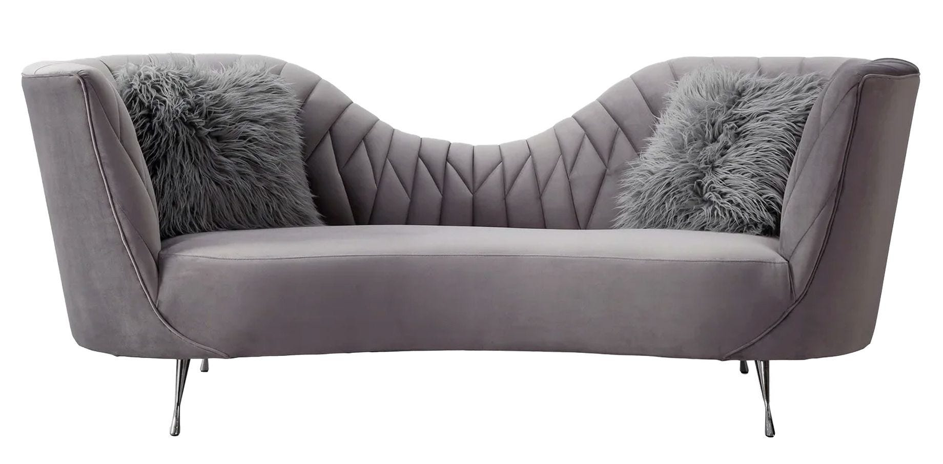 22 Best Velvet Sofas - Luxurious Velvet Sofas And Couches inside Understanding the Appeal of Eva Grey Velvet Sofa in Modern Interiors