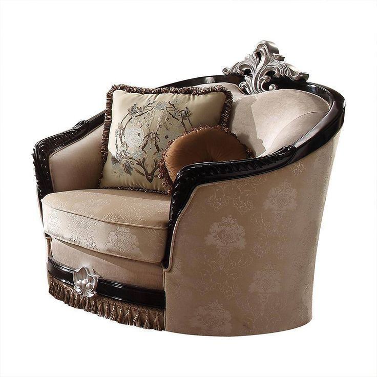 Acme Furniture Ernestine Tan Fabric And Black Arm Chair 52112 - The ... regarding Exploring the Versatility of Tan Fabric in Modern Living Room Furniture