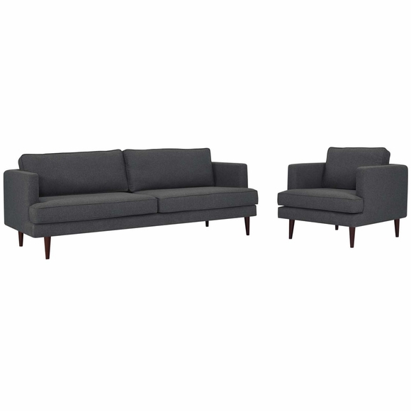 Agile Upholstered Fabric Sofa And Armchair Set - Modern In Designs with Creating Cohesion: Matching Teal Fabric Sofas with Your Existing Decor