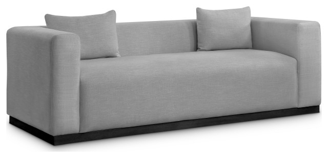 Alfie Linen Textured Fabric Upholstered Upholstered Chair ... throughout Alfie Linen Textured Fabric Upholstered Sofa, Cream