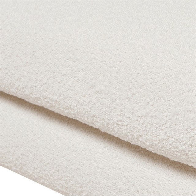 Alpine 90" Sherpa Sofa Ivory White Boucle - Midcentury - Sofas - By ... intended for Alpine 90" Sherpa Sofa Ivory White Boucle