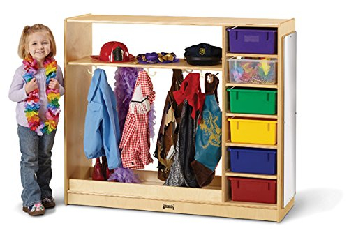 Amazon.com: Jonti-Craft 0909Jc Dress-Up Storage With Assorted Colored ... with Jonti-Craft Dress-Up Center With Bins