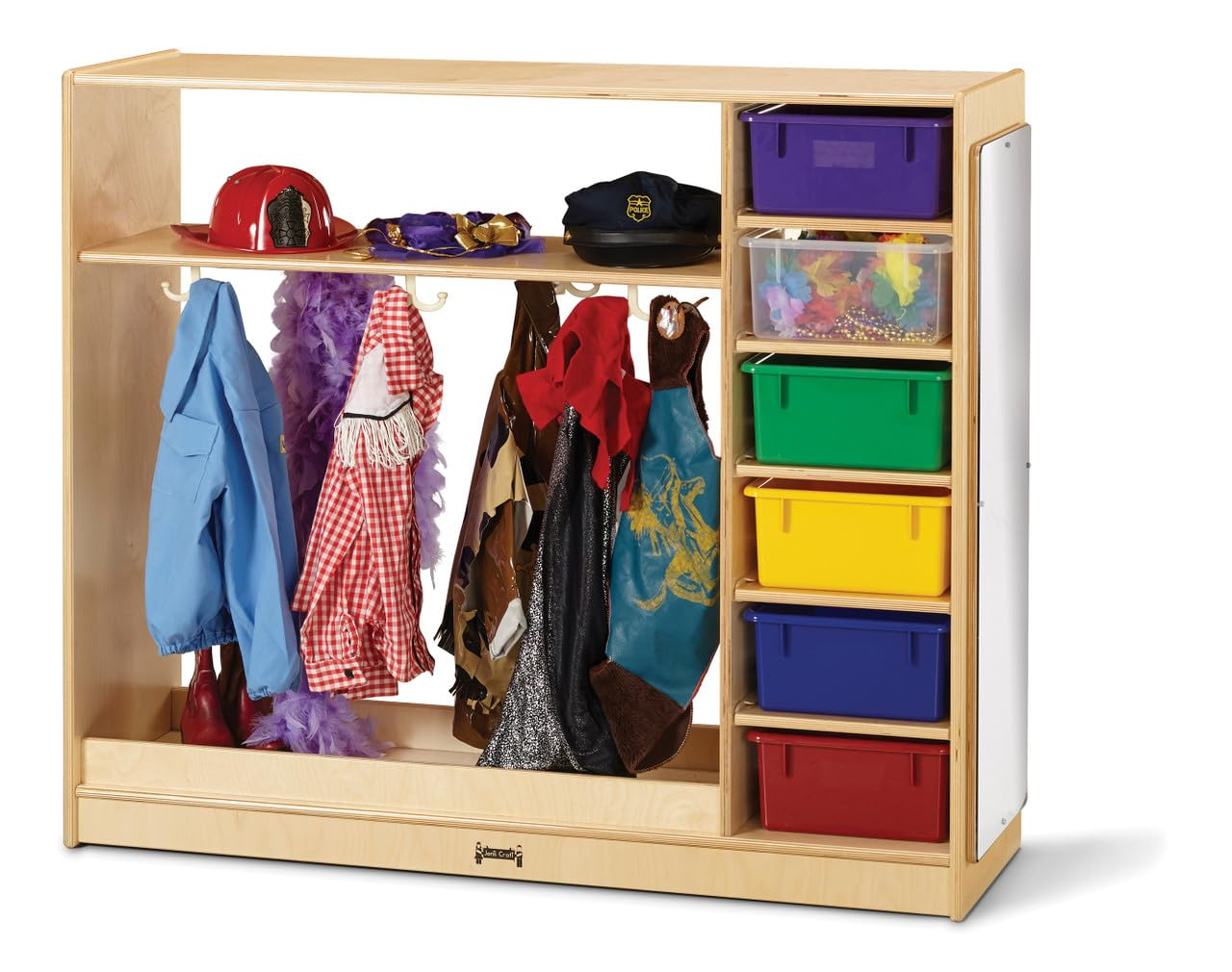 Amazon.com: Jonti-Craft 0909Jc Dress-Up Storage With Assorted Colored ... with regard to Jonti-Craft Large Dress-Up Island