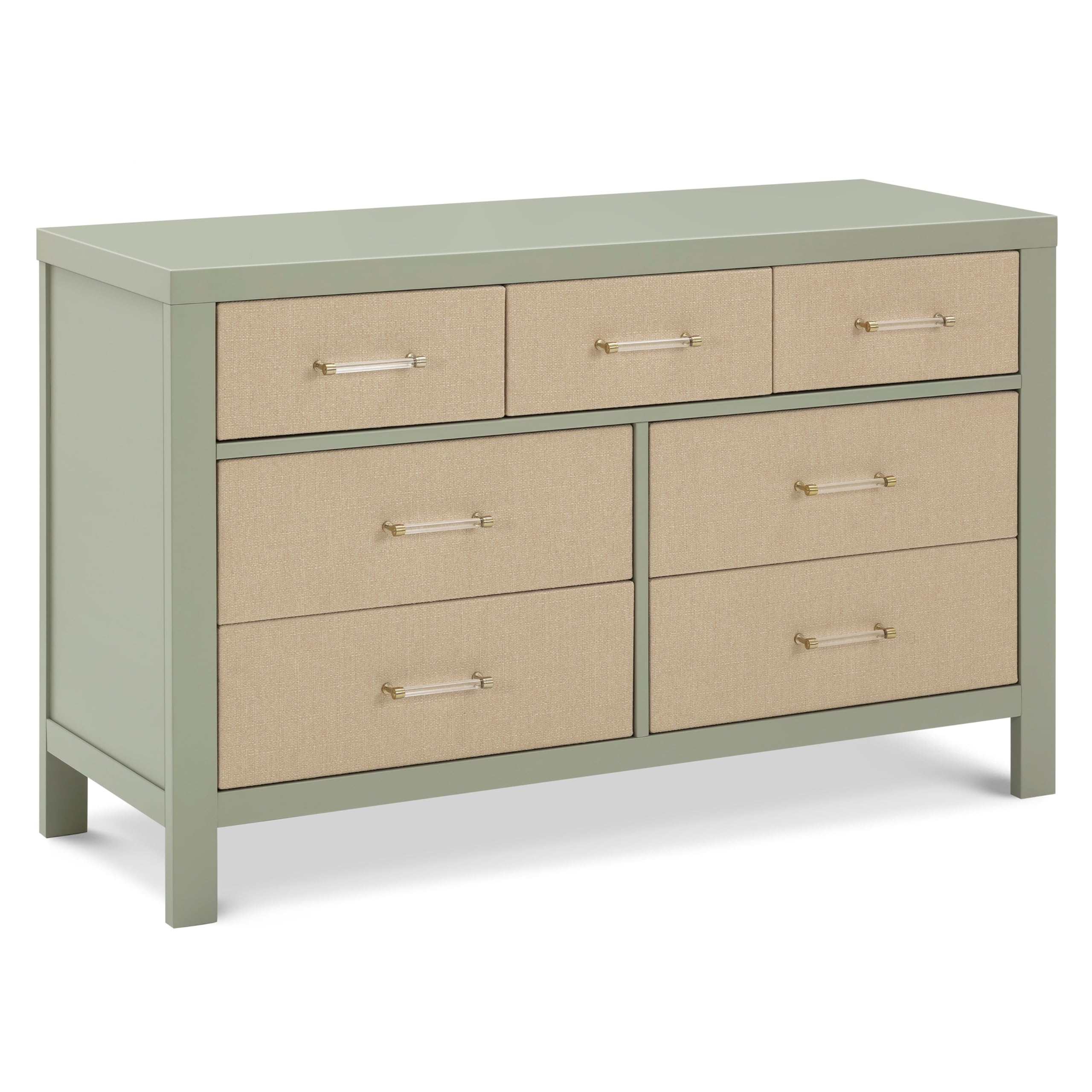 Amazon.com: Namesake Eloise 7-Drawer Assembled Dresser In French Sage ... throughout Exploring the Durability and Aesthetics of Eloise 7-Drawer Assembled Dresser
