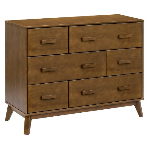 Babyletto Scoot 6 Drawer Dresser - Natural Walnut : Target for Scoot 6-Drawer Dresser, White Natural Walnut