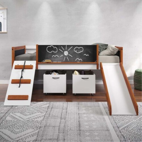Bd01410 2 Toy Boxes, Cherry Oak & White Finish - Aurea ( 2Pc/1Ctn ), 1 ... with The Art of Choosing the Right Toy Box for Your Child's Room