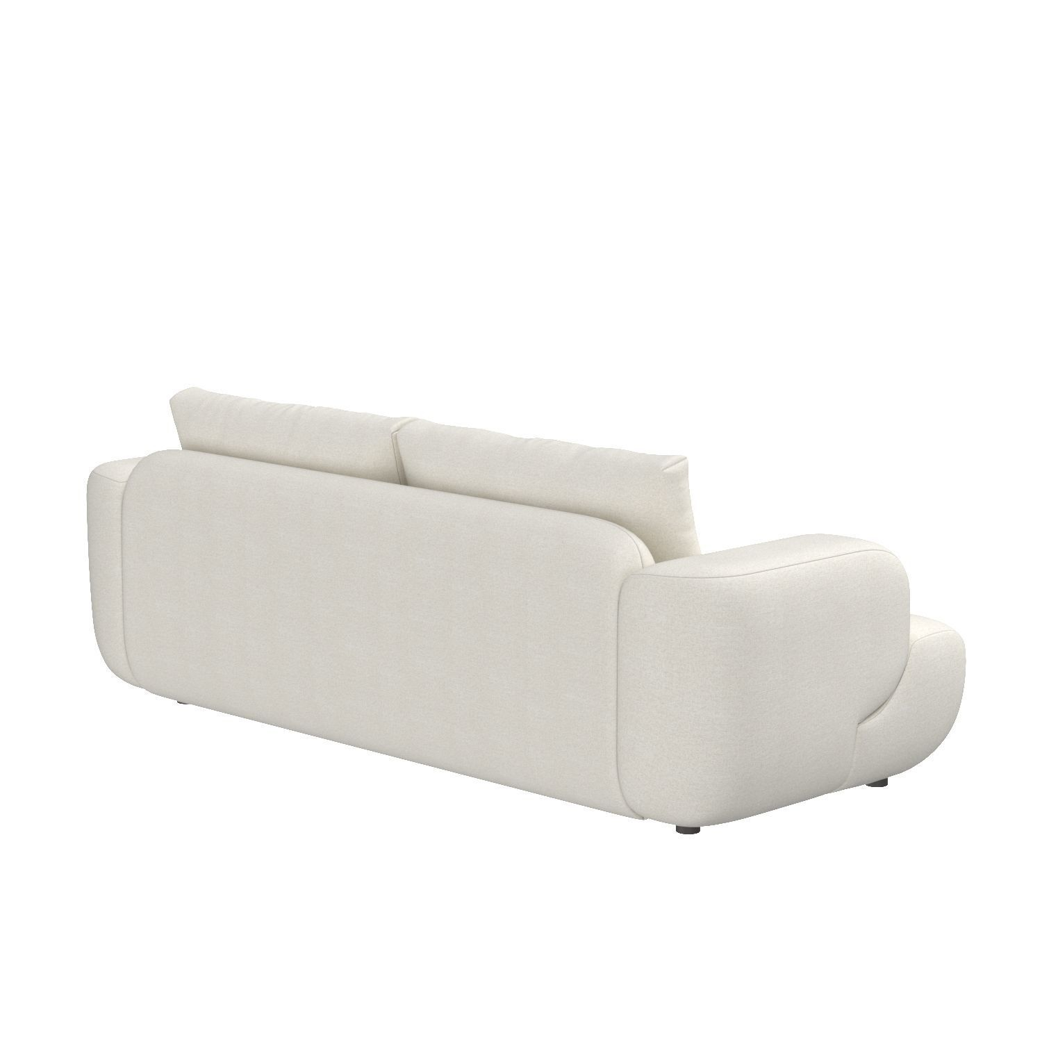 Benito Sofa-90In Plushtone Linen 3D Model | Cgtrader within How Benito Sofa-90-Plushtone Linen Transforms Living Room Spaces