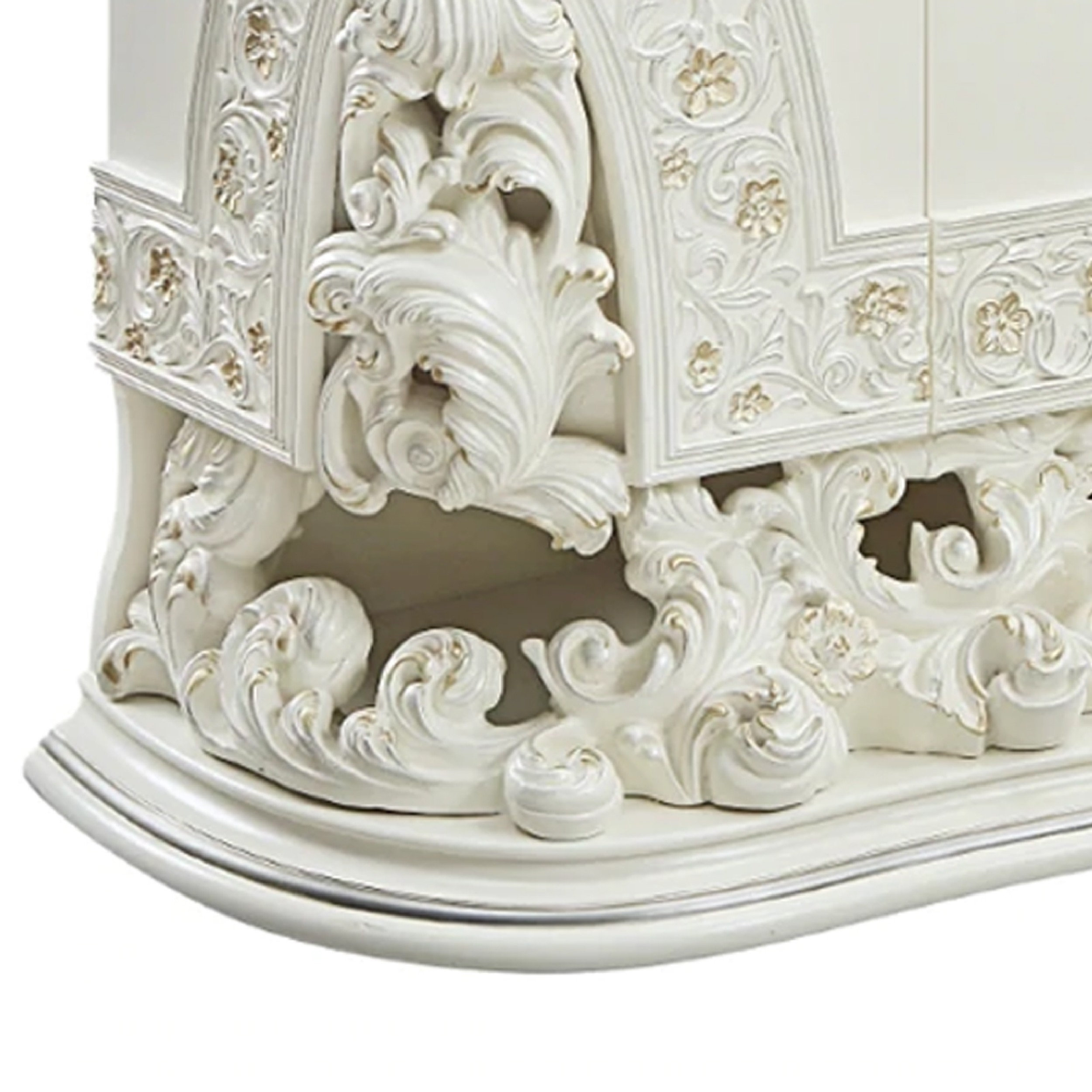 Benzara Bm275669 82" Classic Ornate Sideboard Buffet Table, 2 Door ... regarding Benzara Bm275674 40" Classic Ornate Carved Nightstand