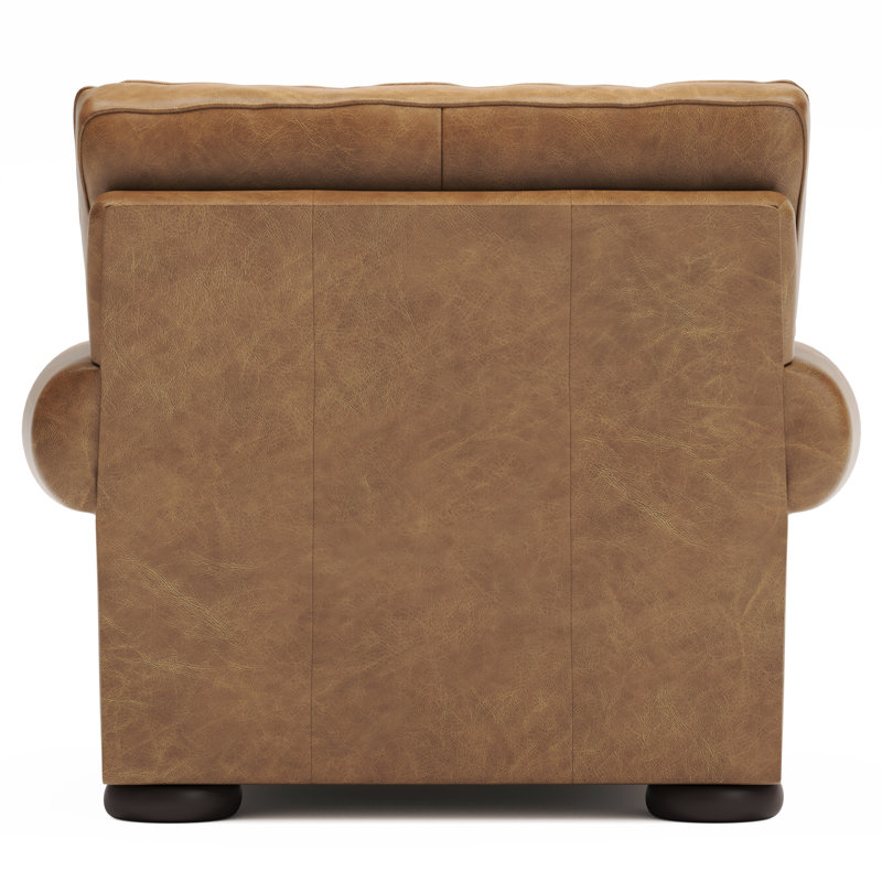 Bernhardt Harrison Leather Chair | Wayfair within Craftsmanship and Quality in Every Bernhardt Harrison Leather Piece