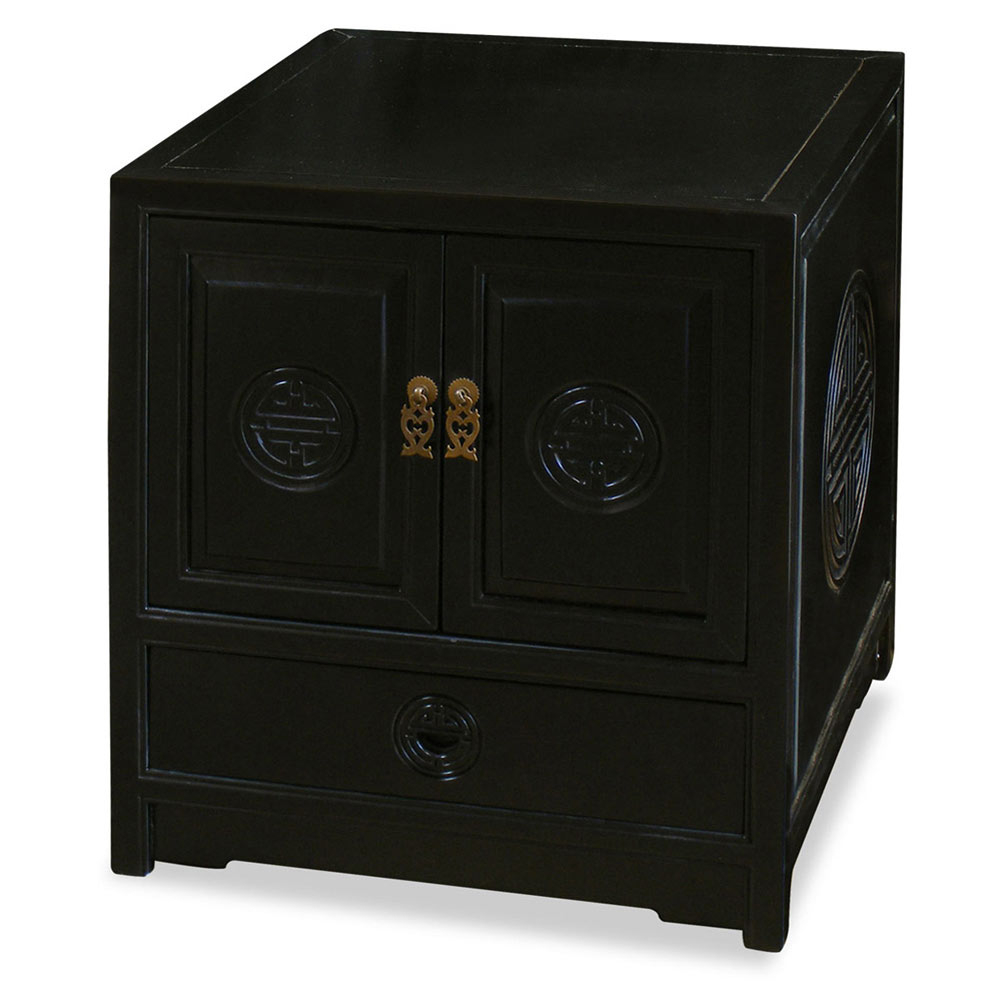 Black Elmwood Longevity Motif Petite Cabinet inside Exploring the History and Meaning of Longevity Symbols in Chinese Culture