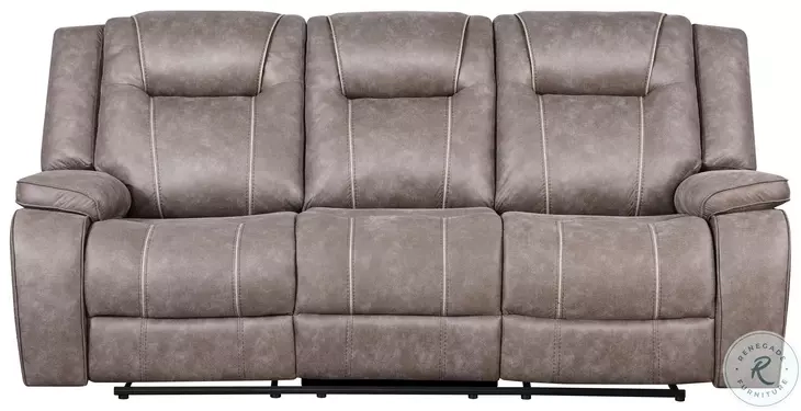 Blake Desert Taupe Reclining Sofa From Parker Living | Coleman Furniture intended for Parker Living Blake Manual Sofa Desert Taupe
