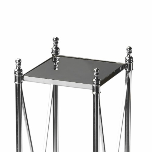 Butler Specialty Modern Expressions Mirrored Pedestal Plant Stand, 1 ... throughout Understanding the Artistry Behind Butler Deidre Glass Collections