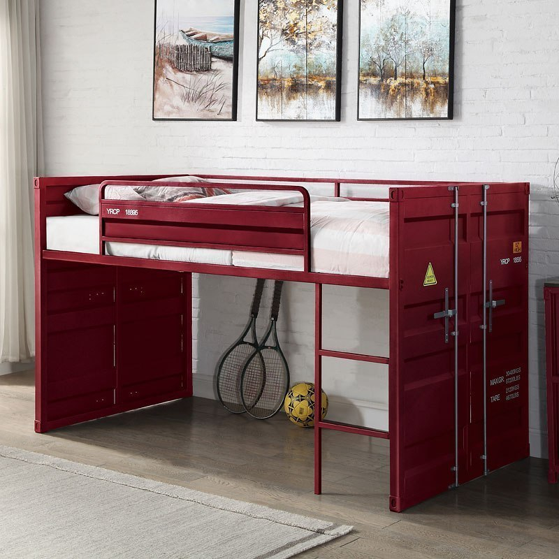 Maximizing Vertical Space with Twin Loft Beds Featuring Slides