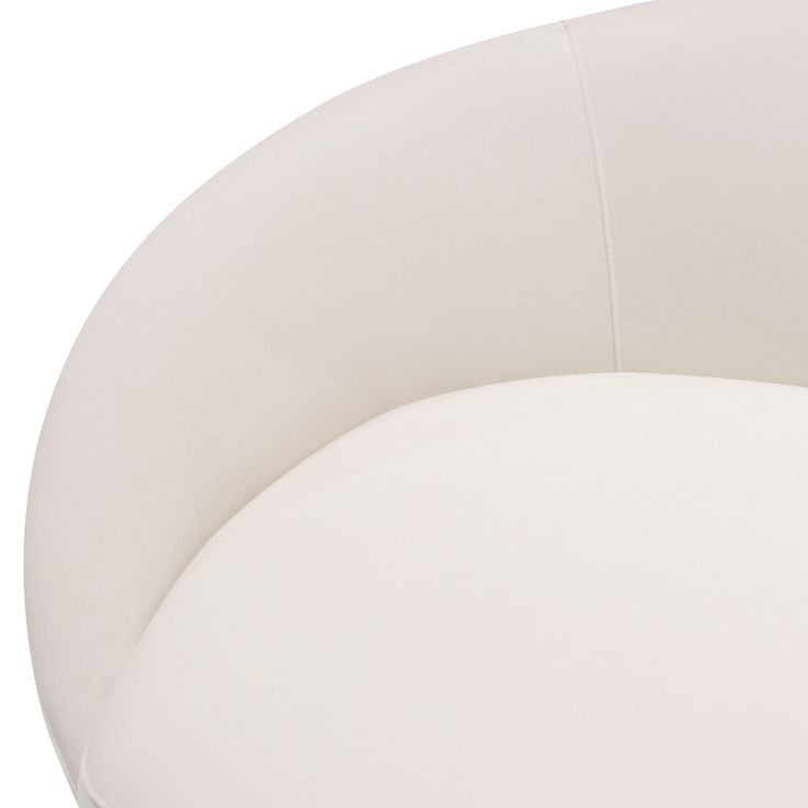Celine Curved Sofa With Contoured Back In Light Cream Velvet And Gold ... with Celine Curved Sofa With Contoured Back In Light Cream Velvet & Gold Metal Legs