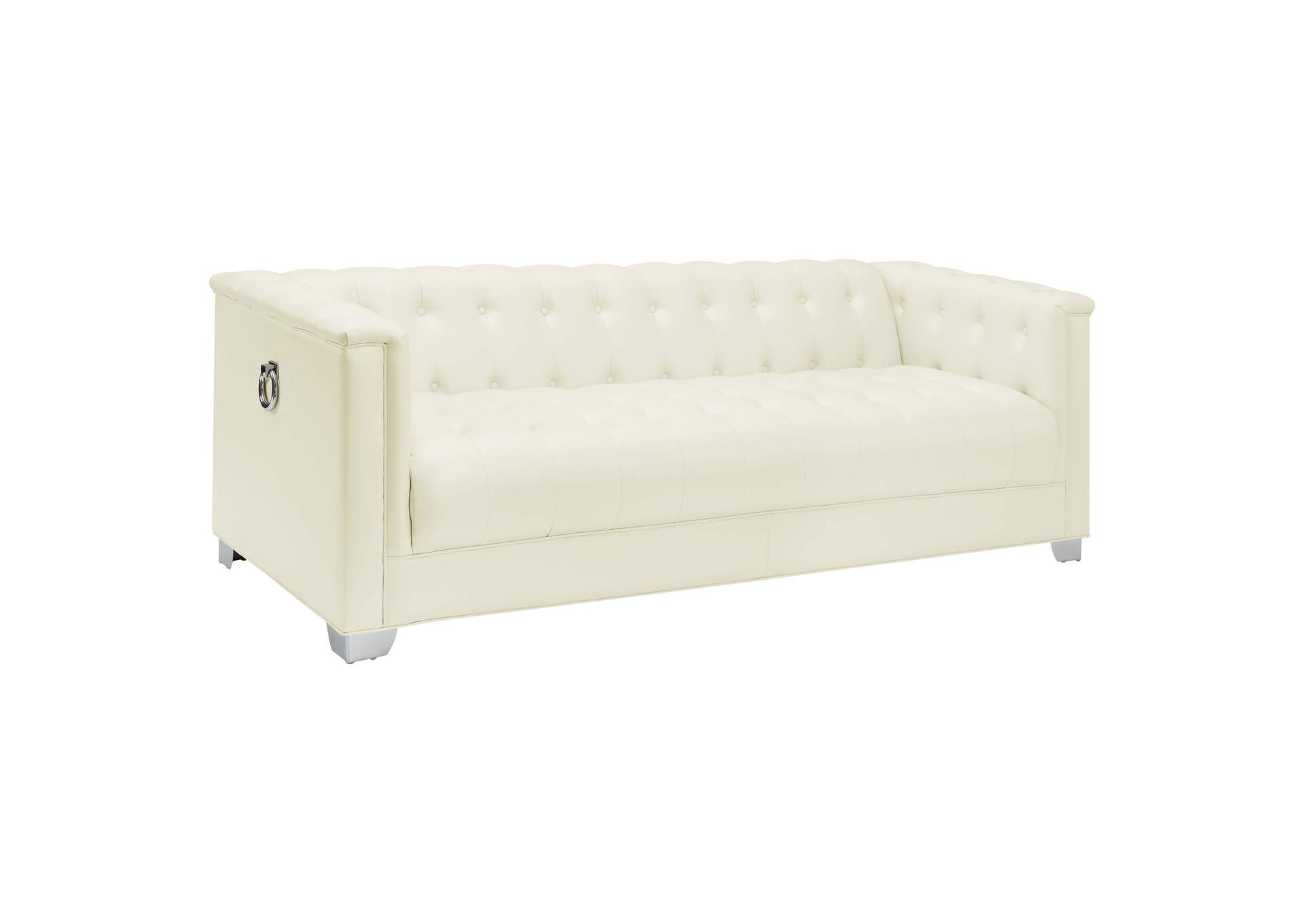 Chaviano Tufted Upholstered Sofa Pearl White with regard to Winter Wellness for Your Pearl Full Leather Sofa in Harsh Conditions