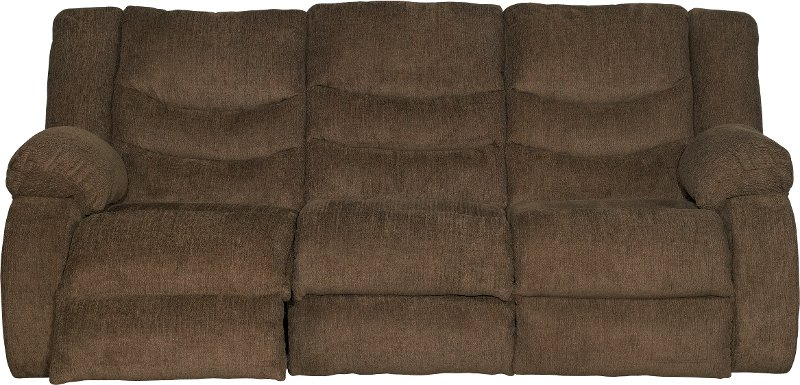 Chocolate Brown Dual Reclining Sofa - Tulen | Rc Willey with regard to Understanding the Comfort and Design of Tulen Reclining Sofa Chocolate 9860588
