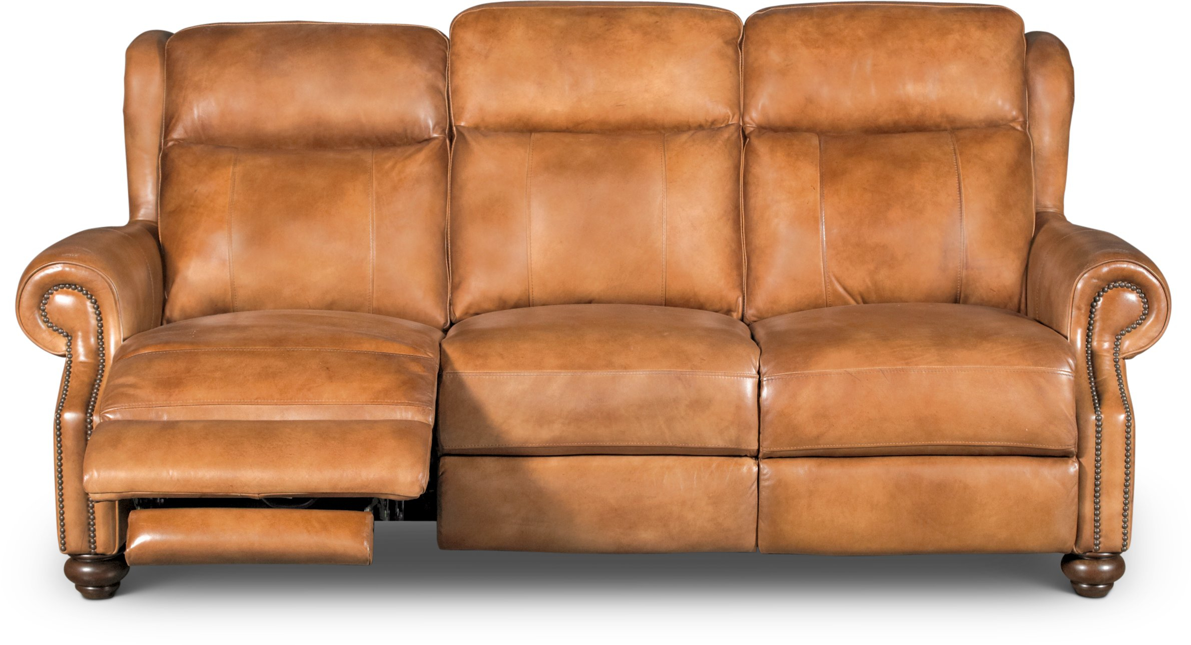 Classic Leather Recliner Sofa At Glenn Barbee Blog with regard to Bridgers Power Recliner Sofa Tan Leather