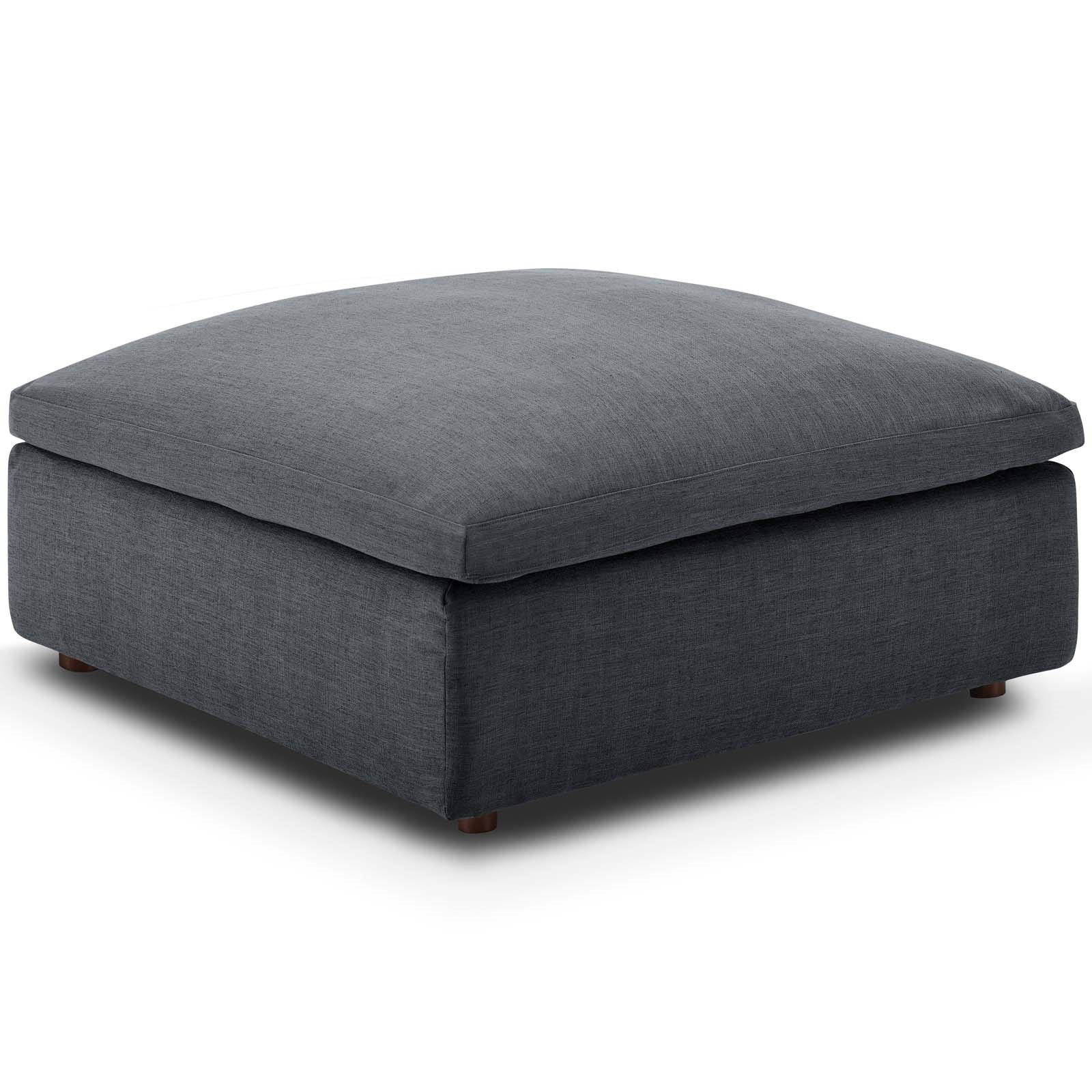 Commix Down Filled Overstuffed 7 Piece Sectional Sofa Set In Gray ... regarding Maximizing Comfort and Style with Multi-Piece Sectional Sets