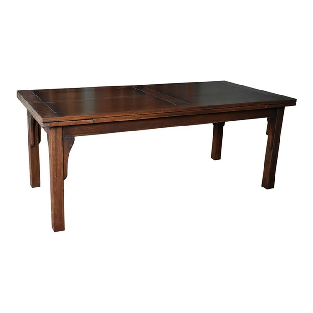 Crafters And Weavers Arts And Crafts Solid Wood Stow Leaf Dining Table ... with regard to Traditional Techniques and Modern Design in Crafters' Solid Wood Tables