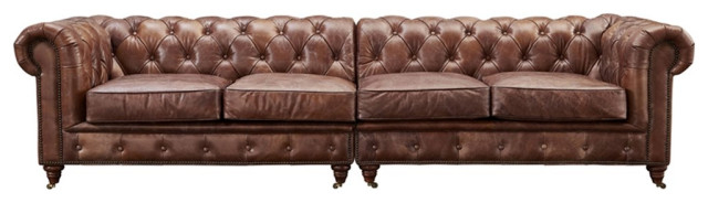 Crafters And Weavers Craftsman Mission Leather Sofa In Dark Brown ... throughout The Craftsmanship That Defines Premium Leather Upholstery