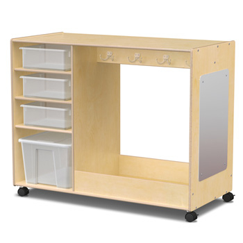 Dress-Up Center With Bins - Jonti-Craft 0926Jc | Affordable Dress Up ... inside Jonti-Craft Dress-Up Center With Bins