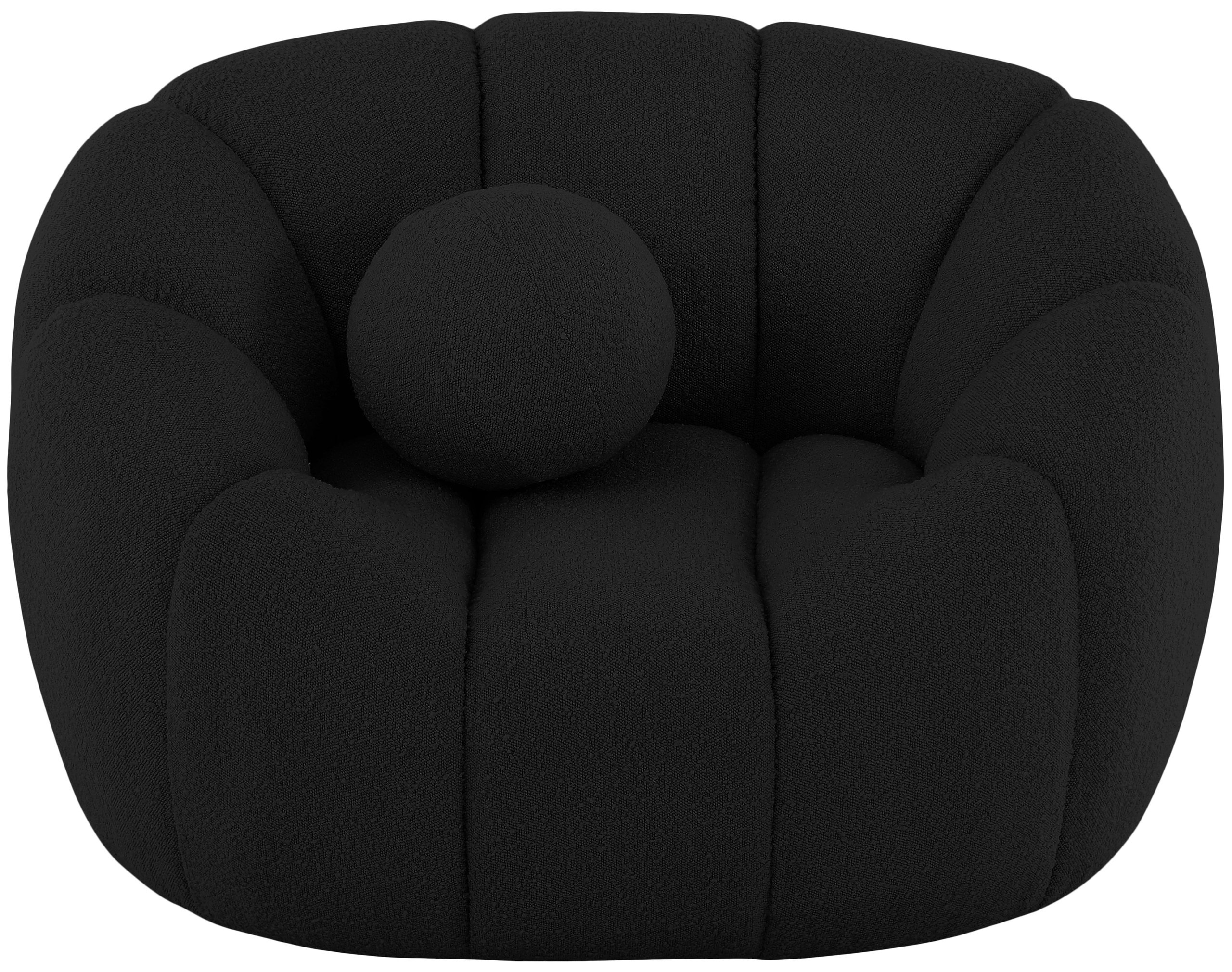 Elijah Boucle Fabric Upholstered Chair - Transitional - Armchairs And ... pertaining to Interior Design Tips Featuring the Elijah Boucle Fabric Upholstered Sofa