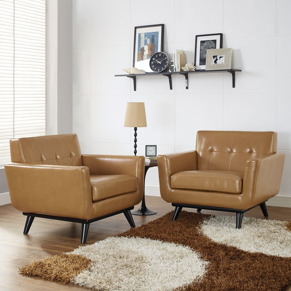 Engage Leather Sofa Set In Tan - Modern In Designs in Design Trends Shaping the Future of Tan Leather Furniture
