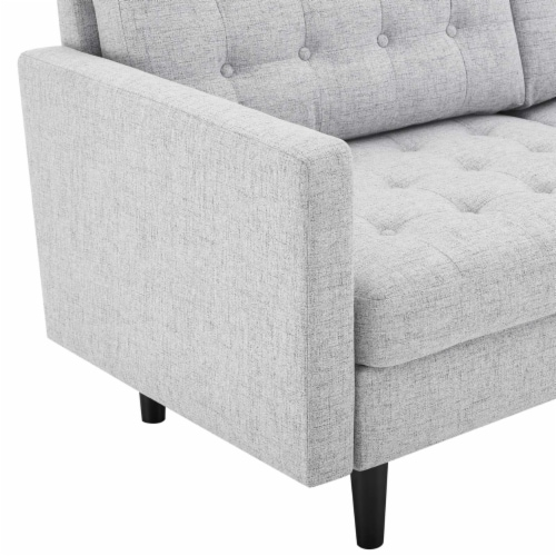Exalt Tufted Fabric Sofa, 1 - Kroger intended for Exalt Tufted Fabric Sofa, Charcoal