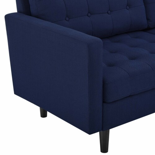 Exalt Tufted Fabric Sofa, 1 - Kroger within Exploring the timeless appeal of Exalt tufted fabric sofas in neutral shades