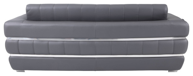 Ferrara Genuine Italian Leather Modern Sofa - Contemporary - Sofas - By ... pertaining to Beyond the Surface Exploring the Quality of Genuine Leather Sofas