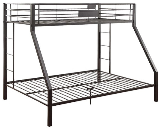 Focus Twin Xl Over Queen Bunk Bed - Transitional - Bunk Beds - By ... in The Ultimate Guide to Sleeping Comfortably on Twin XL Over Queen Bunk Beds