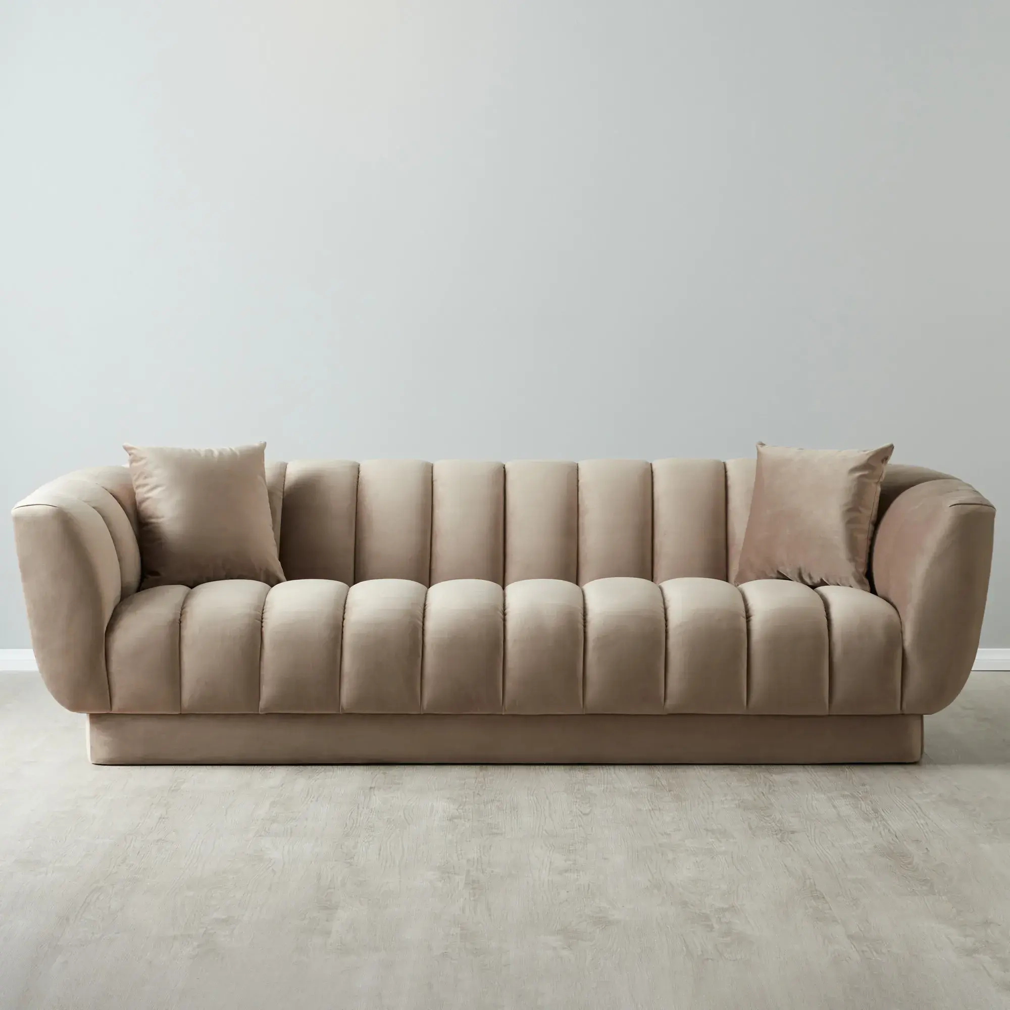 Fransesca Charcoal Velvet 3-Seater Sofa regarding Color psychology in living room furniture choices