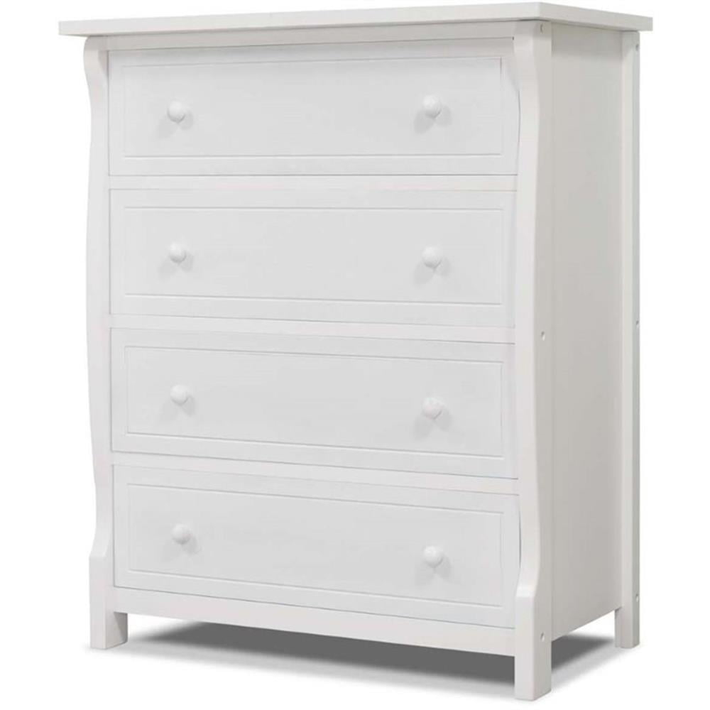 Free Shipping! Sorelle Princeton Elite 4-Drawer Dresser - White ... regarding Creating a Cohesive Bedroom Style with Storage Solutions