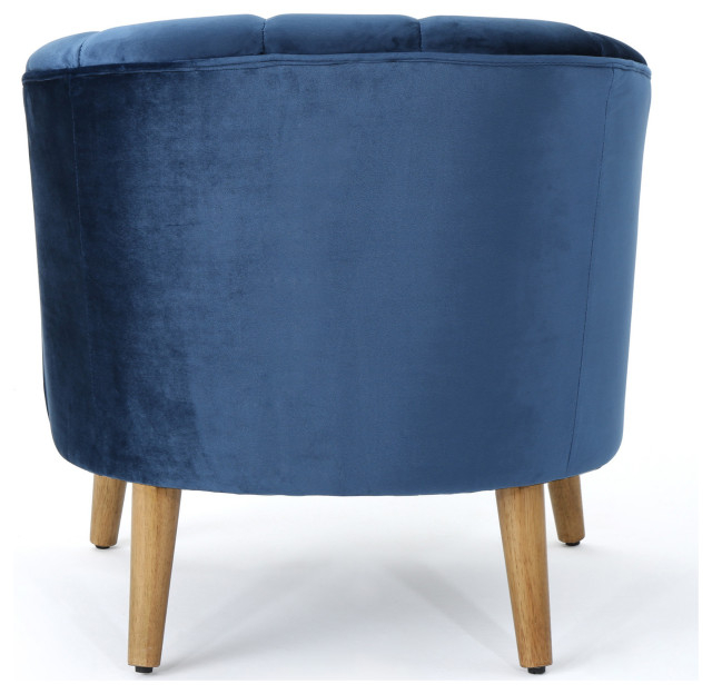Gdf Studio Scarlett Modern New Velvet Club Chair - Midcentury ... regarding How Velvet Textures Transform Your Home's Aesthetic Appeal