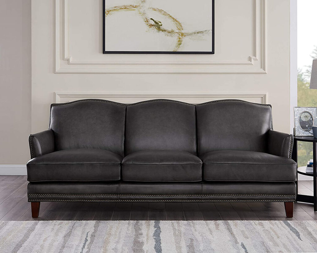 Genuine Leather Sofa Grey At Latoya Zell Blog for Real Talk About Oliver Genuine Leather Sofa Care for Gray Upholstery