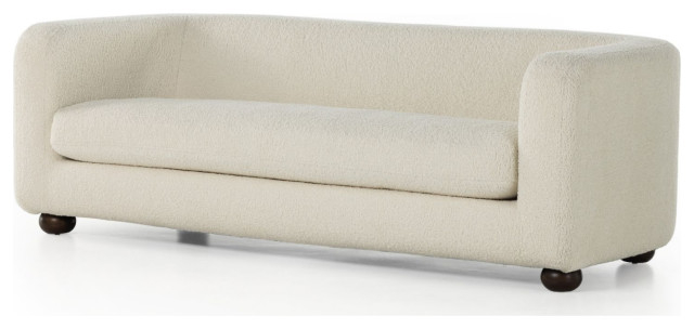 Gidget Sheepskin Natural Sofa 84" - Traditional - Sofas - By Zin Home ... with regard to Gidget Sofa 84inch Sheepskin Camel What Makes This Luxury Piece So Special