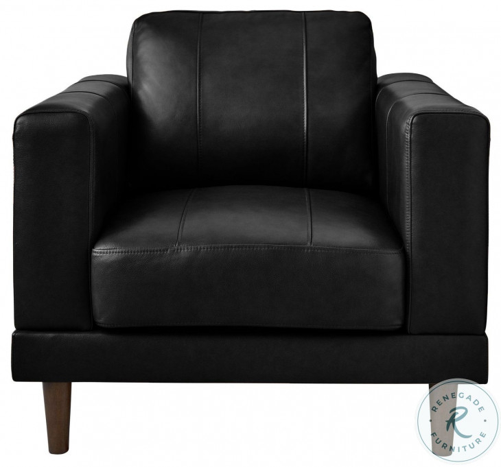 Hanson Fiero Black Leather Living Room Set From Picket House ... with Understanding the Artisan Craftsmanship Behind the Picket House Hanson Sofa